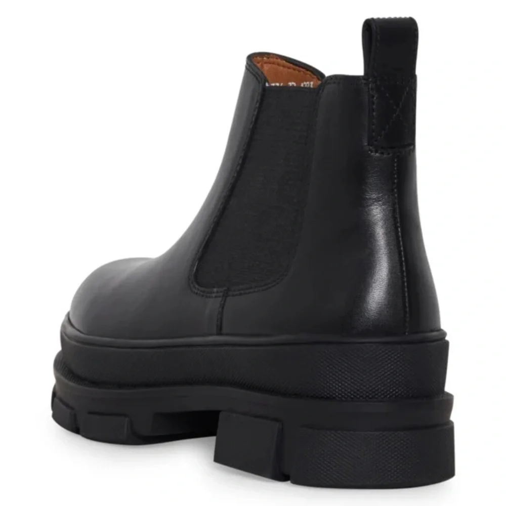 ICHI Women’s Jemma Leather Chelsea Ankle Boot - Picture 4 of 12